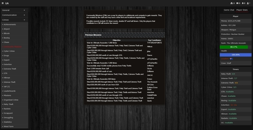 Collaborate with other players to complete community missions